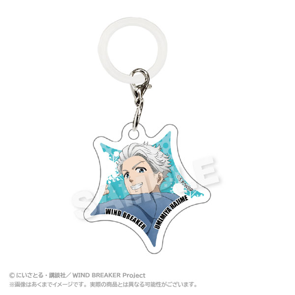 Stella Notes WIND BREAKER Acrylic Charm Acrobat ver. Hajime Umemiya hình ảnh 1