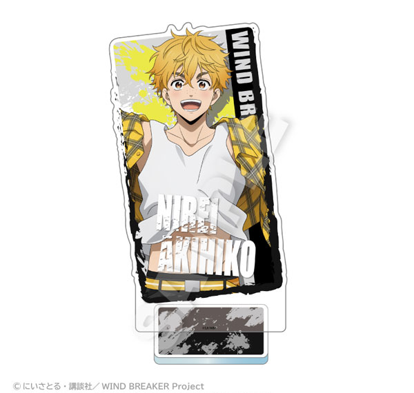 Stella Notes WIND BREAKER Acrylic Stand w/Background Acrobat ver. Akihiko Nirei