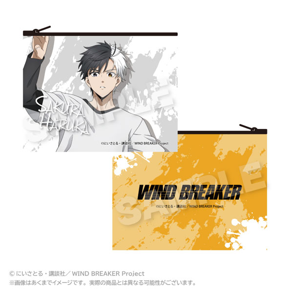 Stella Notes WIND BREAKER Flat Pouch Acrobat ver. Haruka Sakura