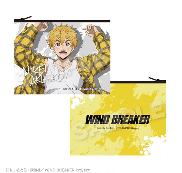 Stella Notes WIND BREAKER Flat Pouch Acrobat ver. Akihiko Nirei
