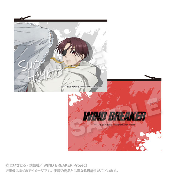 Stella Notes WIND BREAKER Flat Pouch Acrobat ver. Hayato Suo