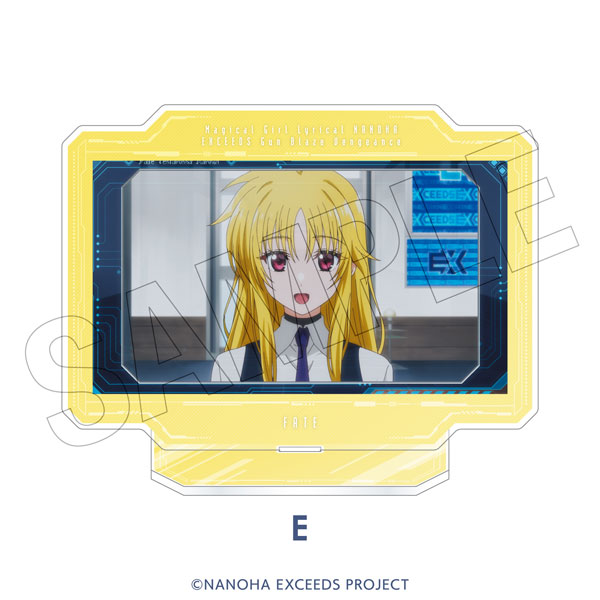 TOKYOGETS Magical Girl Lyrical Nanoha Exceeds Gun Blaze Vengeance Acrylic Stand E