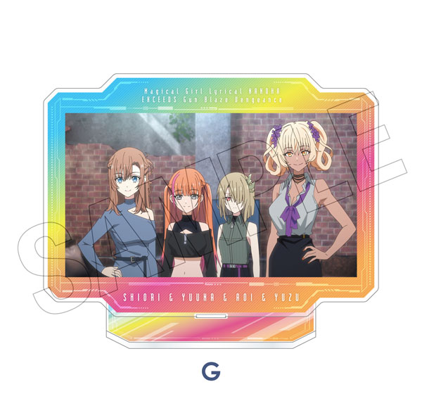 TOKYOGETS 마법소녀 리리컬 나노하 익시드 건 블레이즈 복수 아크릴 스탠드 G