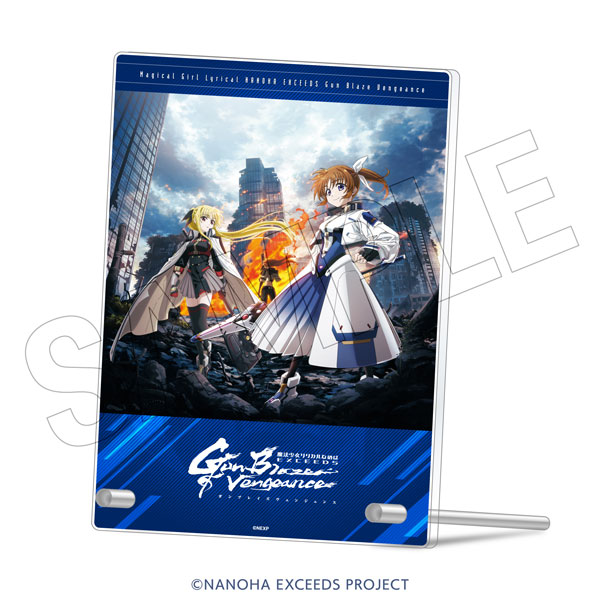 TOKYOGETS Magical Girl Lyrical Nanoha Exceeds Gun Blaze Vengeance Acrylic Art image 1