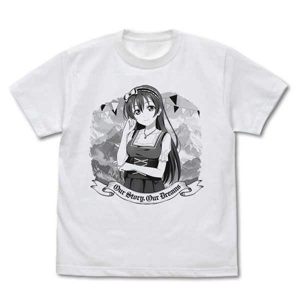 COSPA Love Live! New Illustration Umi Sonoda T-shirt Dirndl Ver./WHITE-XL