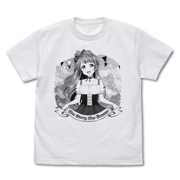 COSPA Love Live! New Illustration Kotori Minami T-shirt Dirndl Ver./WHITE-S