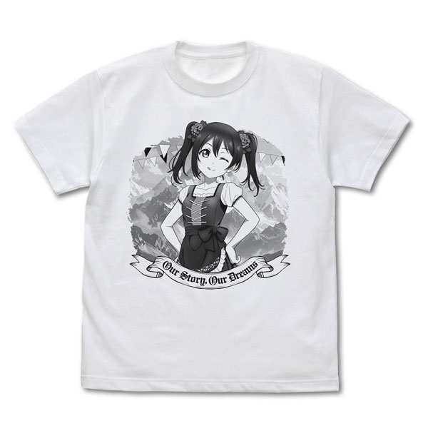 COSPA Love Live! New Illustration Nico Yazawa T-shirt Dirndl Ver./WHITE-XL 画像 1