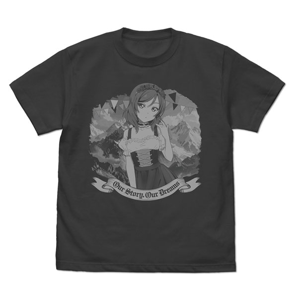 COSPA Love Live! New Illustration Maki Nishikino T-shirt Dirndl Ver./SUMI-L
