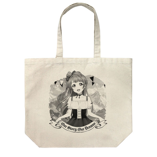 COSPA Love Live! New Illustration Kotori Minami Large Tote Bag Dirndl Ver./NATURAL image 1