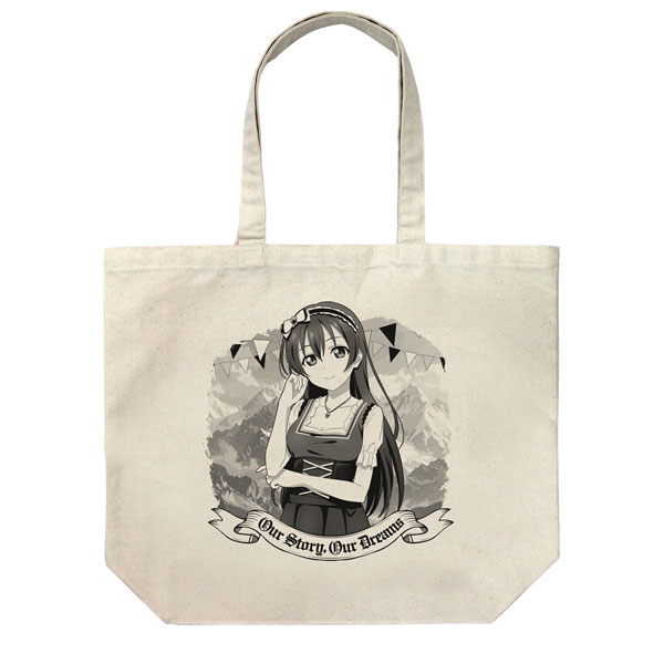 COSPA Love Live! New Illustration Umi Sonoda Large Tote Bag Dirndl Ver./NATURAL gambar 1