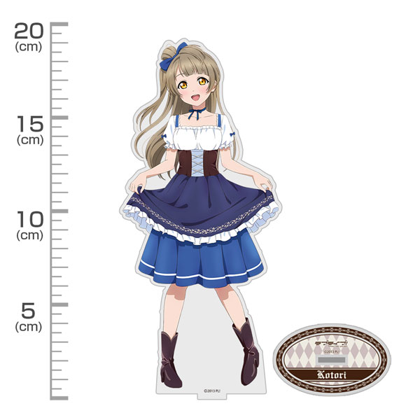 COSPA Love Live! New Illustration Kotori Minami Acrylic Stand (Large) Dirndl Ver.