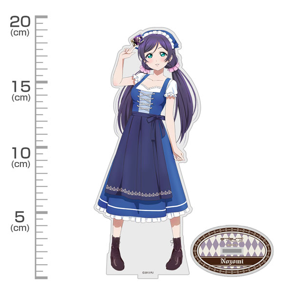 COSPA Love Live! New Illustration Nozomi Tojo Acrylic Stand (Large) Dirndl Ver.