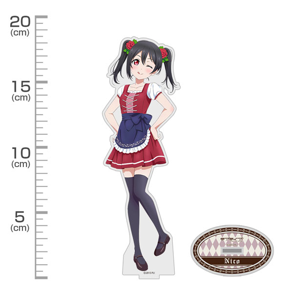 COSPA Love Live! New Illustration Nico Yazawa Acrylic Stand (Large) Dirndl Ver.