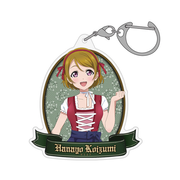 COSPA Love Live! New Illustration Hanayo Koizumi Acrylic Multi Keychain Dirndl Ver.