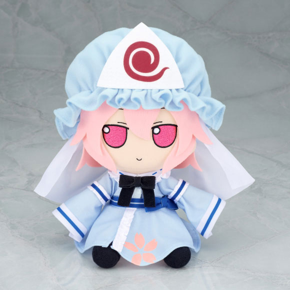 Gift Touhou Plush Series Yuyuko Saigyouji (17cm Size) FumoFumo Yuyuko. (Ichinana Size)