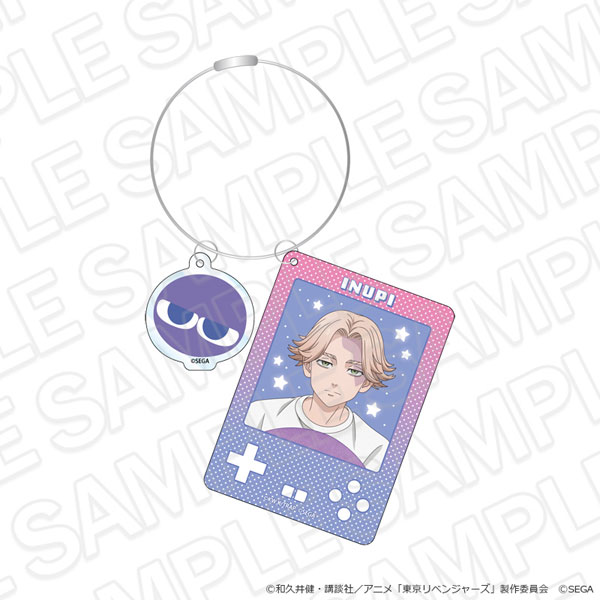 Contents Seed TV Anime "Tokyo Revengers" & Puyo Puyo Wire Keychain Seishu Inui