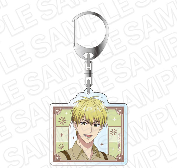 Contents Seed Anime "Hana-Kimi" Acrylic Keychain Shuichi Nakatsu Cafe ver. รูปภาพ 1