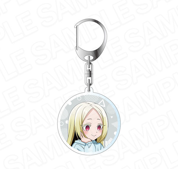 Contents Seed TV Anime "Gushing over Magical Girls" Acrylic Keychain Korisu Morino Puddle ver. รูปภาพ 1