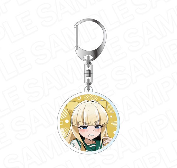 Contents Seed TV Anime "Gushing over Magical Girls" Acrylic Keychain Kaoruko Tenkawa Puddle ver. รูปภาพ 1