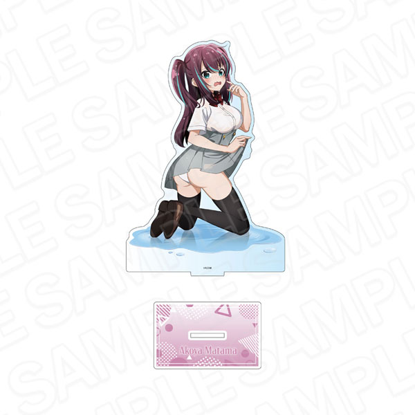 Contents Seed TV Anime "Gushing over Magical Girls" Deka Acrylic Stand Matama Akoya Puddle ver.