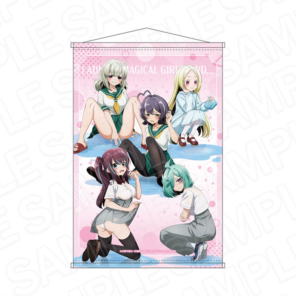 Contents Seed TV Anime "Gushing over Magical Girls" B2 Wall Scroll A Puddle ver.