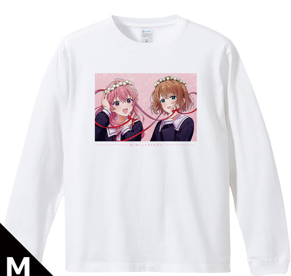 Azu Maker I Want to Love You Till Your Dying Day Ribbed Long Sleeve T-shirt Sheena & Mimi M Size รูปภาพ 1
