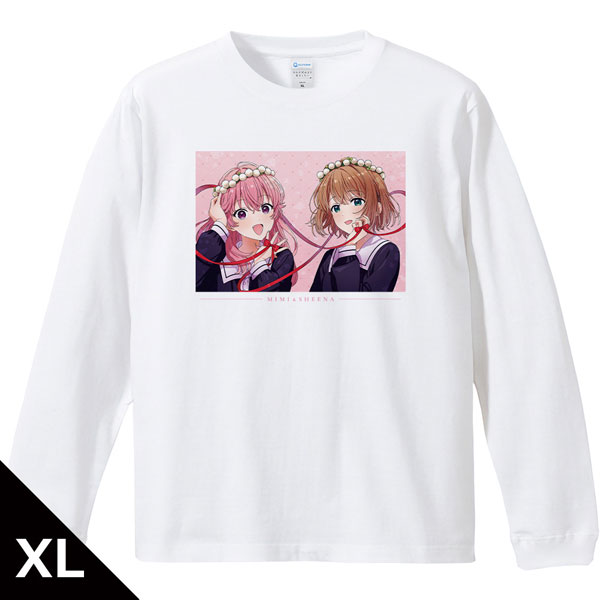 Azu Maker I Want to Love You Till Your Dying Day Ribbed Long Sleeve T-shirt Sheena & Mimi XL Size 图片 1