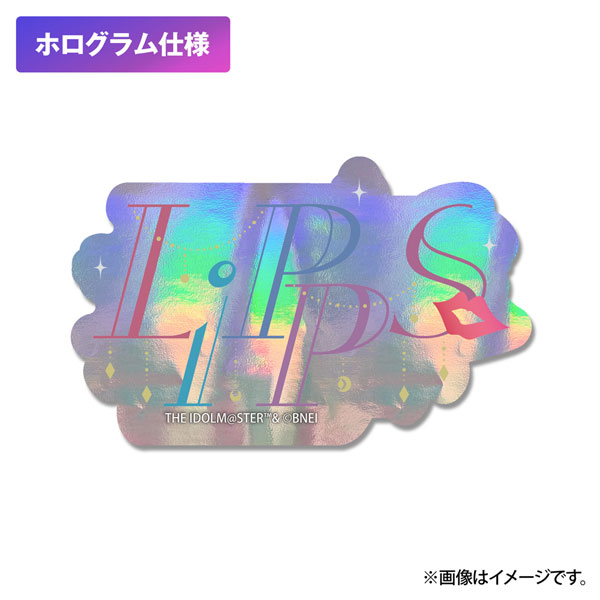 COSPA THE IDOLM@STER Cinderella Girls LiPPS Hologram Mini Sticker