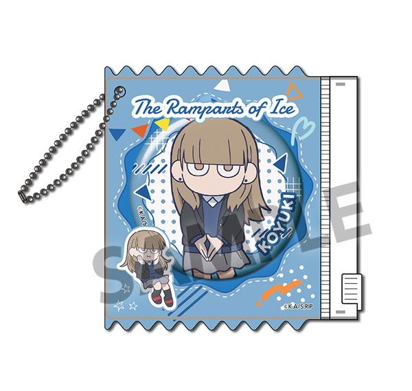 Hobby Stock The Ramparts of Ice Tin Badge & Holder Set Koyuki Hikawa รูปภาพ 1