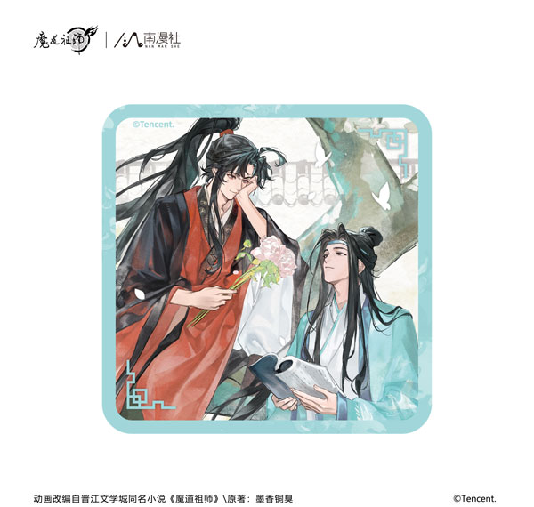 NANMANSHE Anime "Mo Dao Zu Shi" 8th Anniversary Ver. Square Tin Badge Song Dynasty รูปภาพ 1