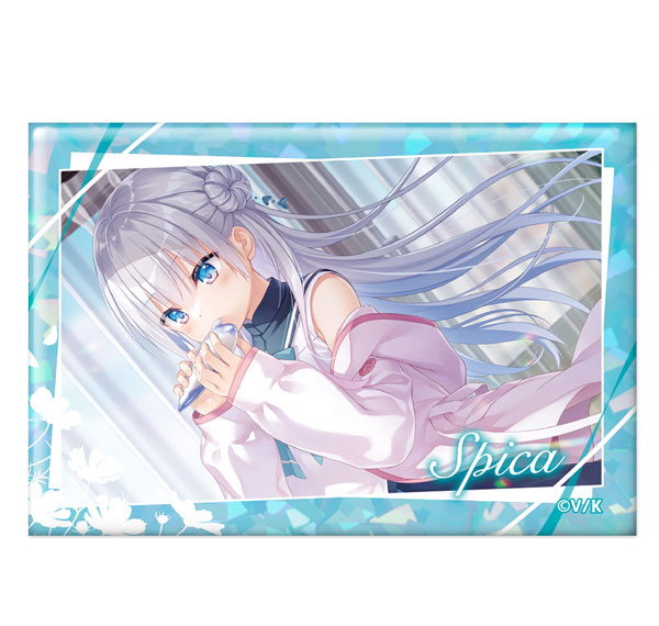 License Agent anemoi Hologram Tin Badge Design 02 (Supika Tsujikura /B) gambar 1