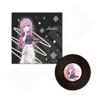 briscola-inc 【初音ミク】レコードスタイルマグネット 巡音ルカ 画像 1