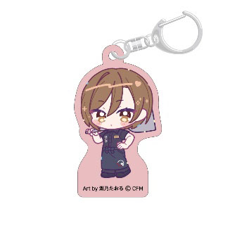 briscola-inc [Hatsune Miku] Glittered Chibi Chara Acrylic Keychain MEIKO 图片 1