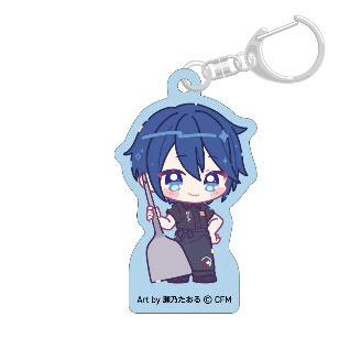 briscola-inc [Hatsune Miku] Glittered Chibi Chara Acrylic Keychain KAITO