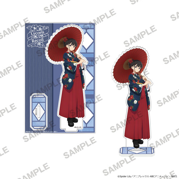 KADOKAWA Lycoris Recoil TV Anime Series Acrylic Stand Japanese-Modern Style Ver. - Takina Inoue imagen 1