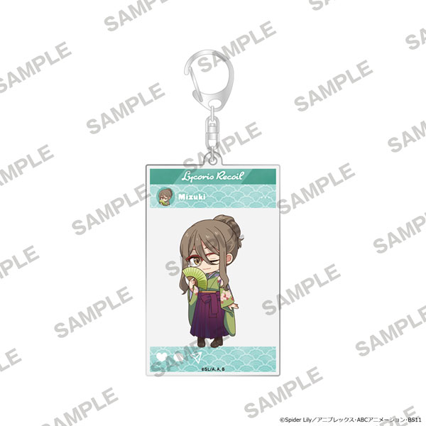 KADOKAWA Lycoris Recoil TV Anime Series Acrylic Keychain in Social Media Style Japanese-Modern Style Ver. - Mizuki Nakahara Bild 1