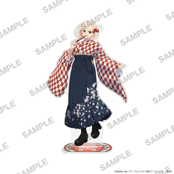 KADOKAWA Lycoris Recoil TV Anime Series Big Acrylic Stand Japanese-Modern Style Ver. - Chisato Nishikigi