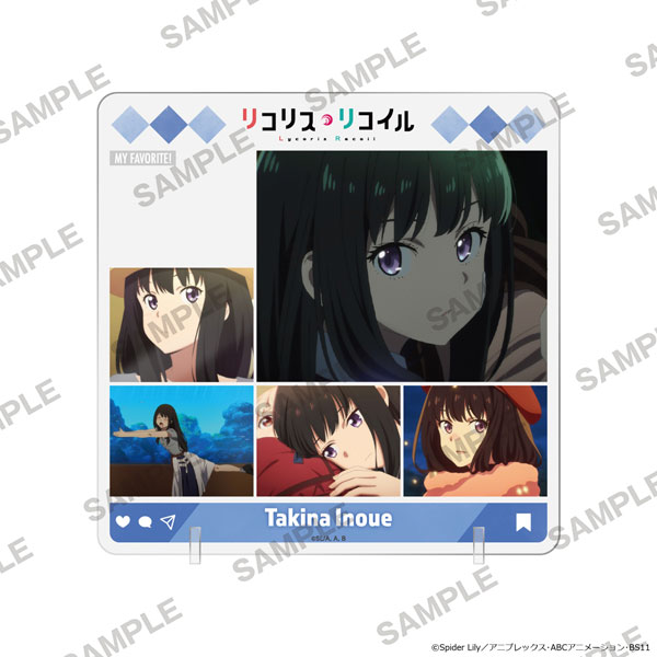 KADOKAWA Lycoris Recoil TV Anime Series Chara in Stand - Takina Inoue รูปภาพ 1