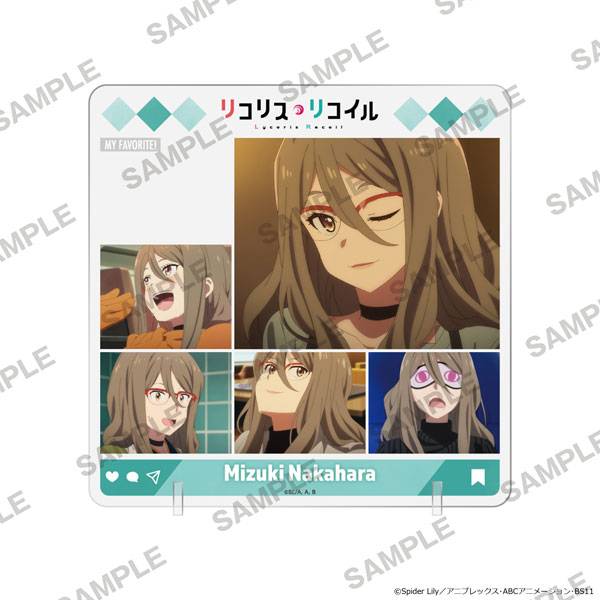 KADOKAWA Lycoris Recoil TV Anime Series Chara in Stand - Mizuki Nakahara Bild 1