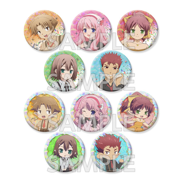 KADOKAWA TV Anime BAKA and TEST -Summon the Beasts- Formal Series Tradable Glimmering Tin Badge 10Pack BOX