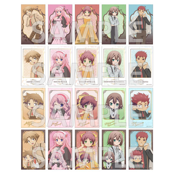 KADOKAWA TV Anime BAKA and TEST -Summon the Beasts- Formal Series Mini Photo-style Illustrations Collection 10Pack BOX