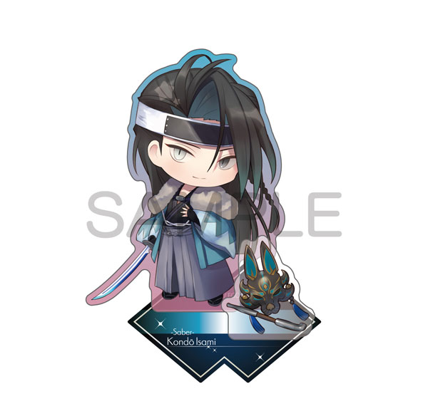 ALGERNON PRODUCT Fate/Grand Order CharaToria Acrylic Stand Saber/Kondou Isami
