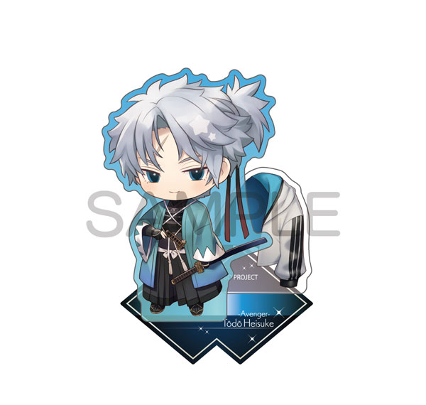 ALGERNON PRODUCT Fate/Grand Order CharaToria Acrylic Stand Avenger/Toudou Heisuke