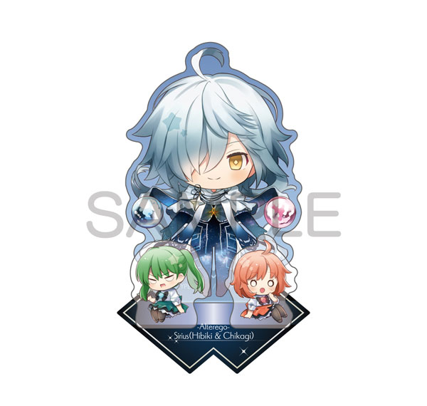 ALGERNON PRODUCT Fate/Grand Order CharaToria Acrylic Stand Alter Ego/Sirius (Hibiki & Chikagi) imagen 1
