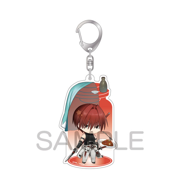 ALGERNON PRODUCT Fate/Grand Order CharaToria Acrylic Keychain Lancer/Harada Sanosuke รูปภาพ 1