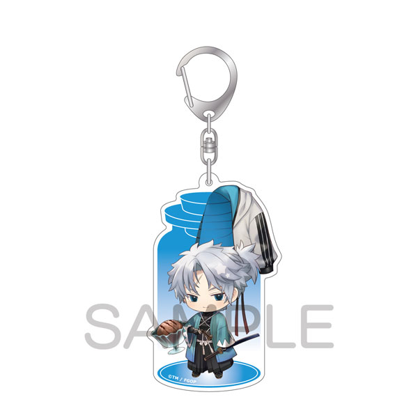 ALGERNON PRODUCT Fate/Grand Order CharaToria Acrylic Keychain Avenger/Toudou Heisuke รูปภาพ 1
