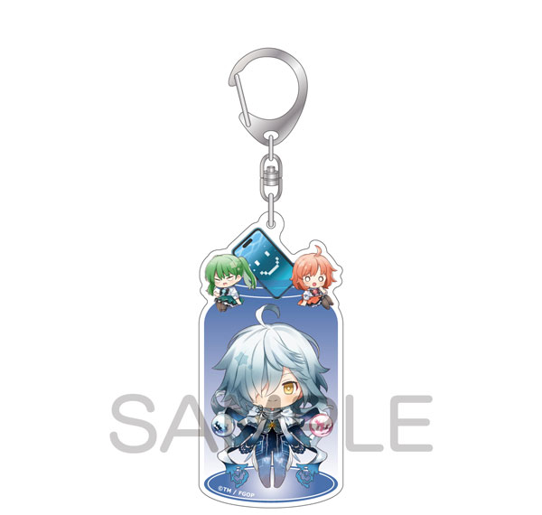 ALGERNON PRODUCT Fate/Grand Order CharaToria Acrylic Keychain Alter Ego/Sirius (Hibiki & Chikagi) รูปภาพ 1
