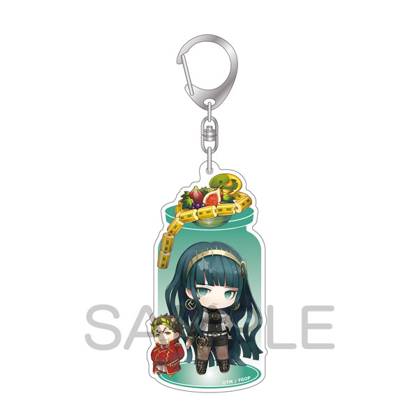 ALGERNON PRODUCT Fate/Grand Order CharaToria Acrylic Keychain Assassin/Cleopatra รูปภาพ 1
