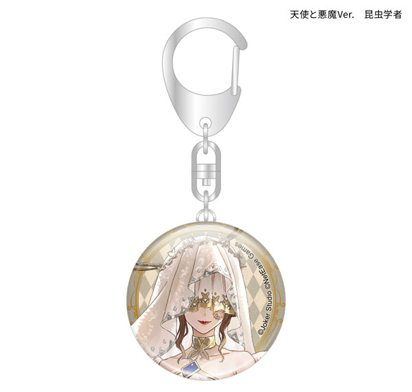 Culture Entertainment Identity V Glass Keychain Angel and Devil Ver. Entomologist Bild 1