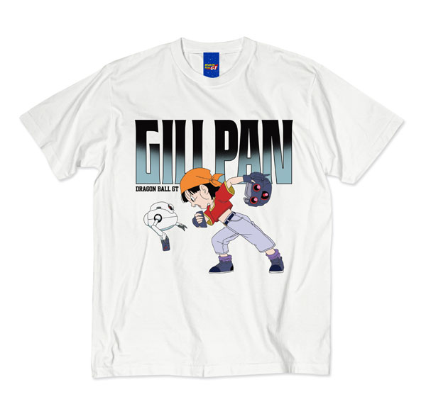 AIR TWOKYO TV Anime "DRAGON BALL GT" Scene Illustration T-shirt 5 (Pan / Giru) Faded White M Bild 1